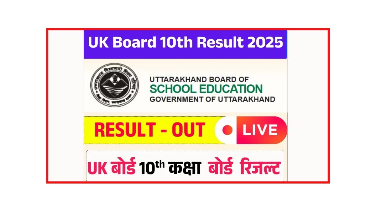UK Board Class 10th Result 2025